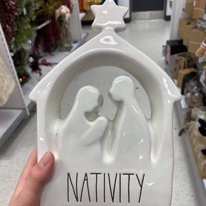 Rae Dunn nativity decoration
